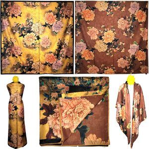 NWT Double Sided Silk Scarf 53"x53" Large Square Shawl Wrap XiangYunShal 22551